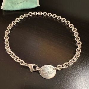 Tiffany & Co. Return to Tiffany Choker/Necklace 925 Sterling Silver